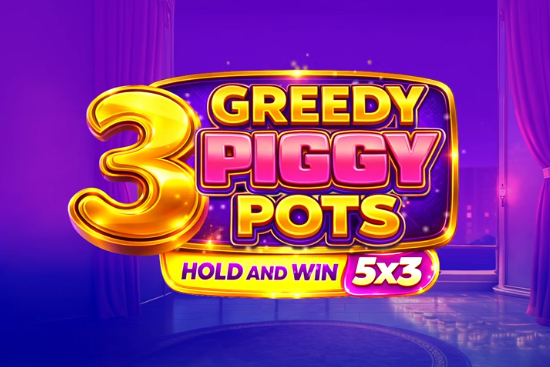 3 Greedy Piggy Pots
